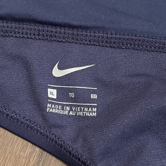 New! Nike Women's Solid Navy Full Brief Swimsuit Bottoms Size XL NWT - Picture 4 of 4
